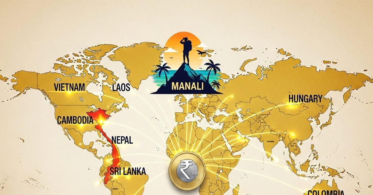 इन 7 देशों में आपका 100 रुपया वहां के 500 से भी ज्यादा, मनाली के बजट में…