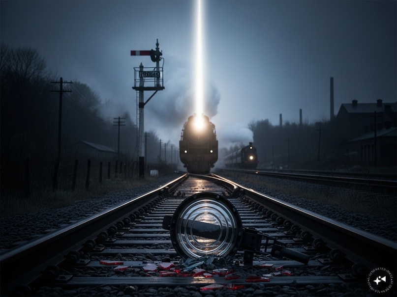 White color in traffic light. White color in traffic light.