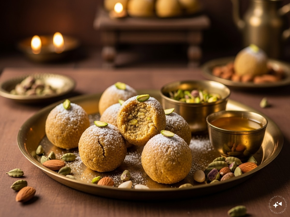 घर पर कैसे बनाएं हलवाई जैसे दानेदार बेसन के लड्डू? यहां जानें आसान विधि