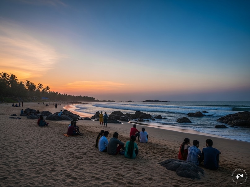 best sunset beaches India