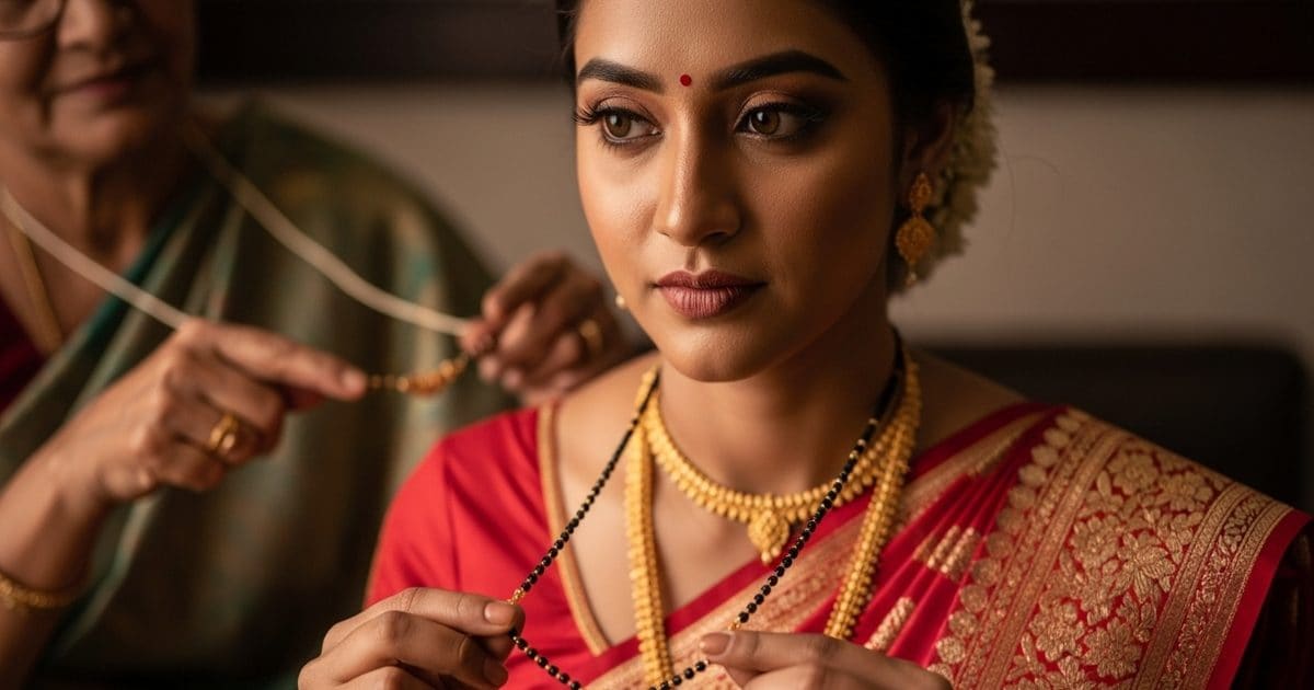 सावधान! मंगलसूत्र पहनने में की गई ये छोटी गलतियां बिगाड़ सकती हैं पति-पत्नी का रिश्ता सावधान! मंगलसूत्र पहनने में की गई ये छोटी गलतियां बिगाड़ सकती हैं पति-पत्नी का रिश्ता