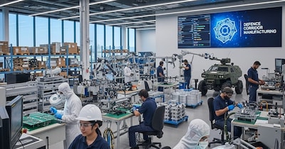 डिफेंस कॉरिडोर से खुलेंगे रोजगार के नए दरवाजे (Image: AI)