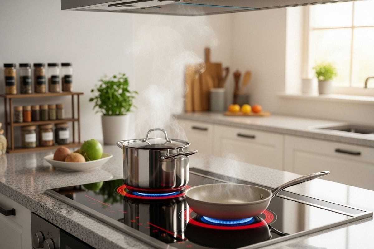 रसोई में इंडक्शन रखते वक्त सावधान! ये दिशा बनी तो सुकून, नहीं तो बढ़ेगी परेशानी! जानिए सही तरीका!