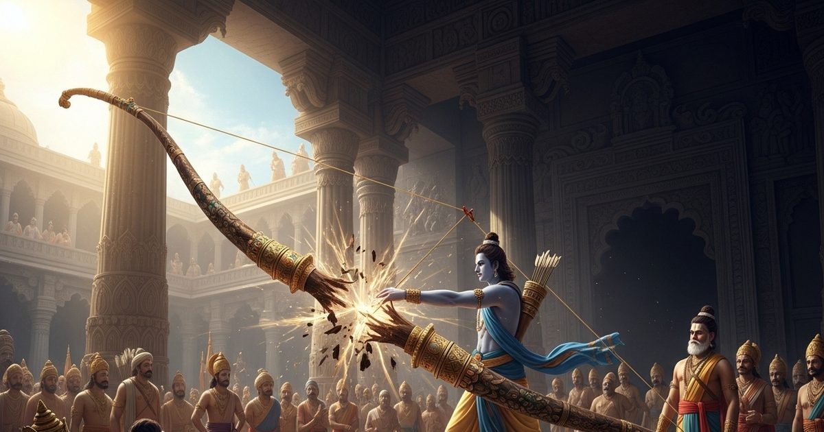 भगवान शिव का वो रहस्यमयी धनुष जिसे छूना भी असंभव था, कैसे राम ने तोड़कर बदल दी पूरी रामायण भगवान शिव का वो रहस्यमयी धनुष जिसे छूना भी असंभव था, कैसे राम ने तोड़कर बदल दी पूरी रामायण