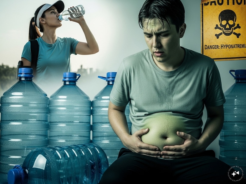 इसके अलावा, जो लोग धूप में ज्यादा घूमते हैं या ज्यादा शारीरिक मेहनत करते हैं, वे अपनी जरूरत के हिसाब से आधा लीटर पानी और ले सकते हैं. लेकिन बिना प्यास लगे लीटरों में पानी पीना खतरनाक है.