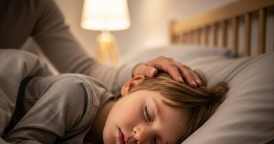 बच्चों की नींद के लिए देसी जुगाड़. 