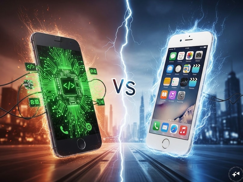 1. बहुत महंगा है iPhone- आईफोन की कीमत एंड्रॉयड फोन से कहीं ज्यादा होती है. 50-60 हजार रुपये में आपको एंड्रॉयड में टॉप क्लास फोन (जैसे Nothing Phone, Realme, Poco या Samsung) मिल जाता है, जबकि उतने पैसे में आईफोन का पुराना मॉडल या बेसिक वेरिएंट ही आ पाता है. एंड्रॉयड में आपको ज्यादा फीचर्स कम दाम में मिल जाते हैं.