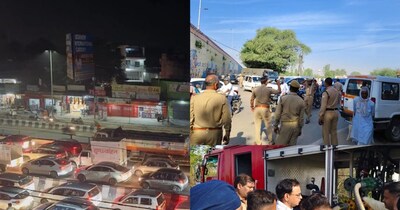 एलपीजी गैस हुई लीक.