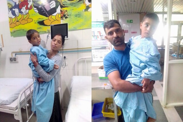 एक किड़नी के सहारे नन्हा दिव्यांशु और वो भी खराब, जान बचाने के लिए चाहिए 10 लाख