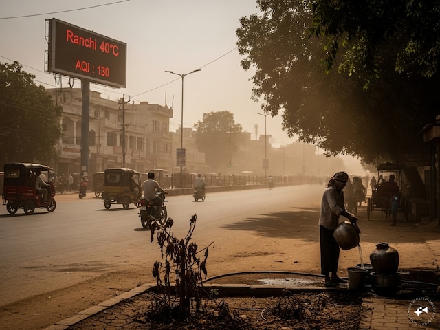 Jharkhand Aaj Ka Mausam: 42°C पारा, धूल भरी हवाएं! झारखंड में झुलसाने वाली गर्मी का कहर - News18 हिंदी
