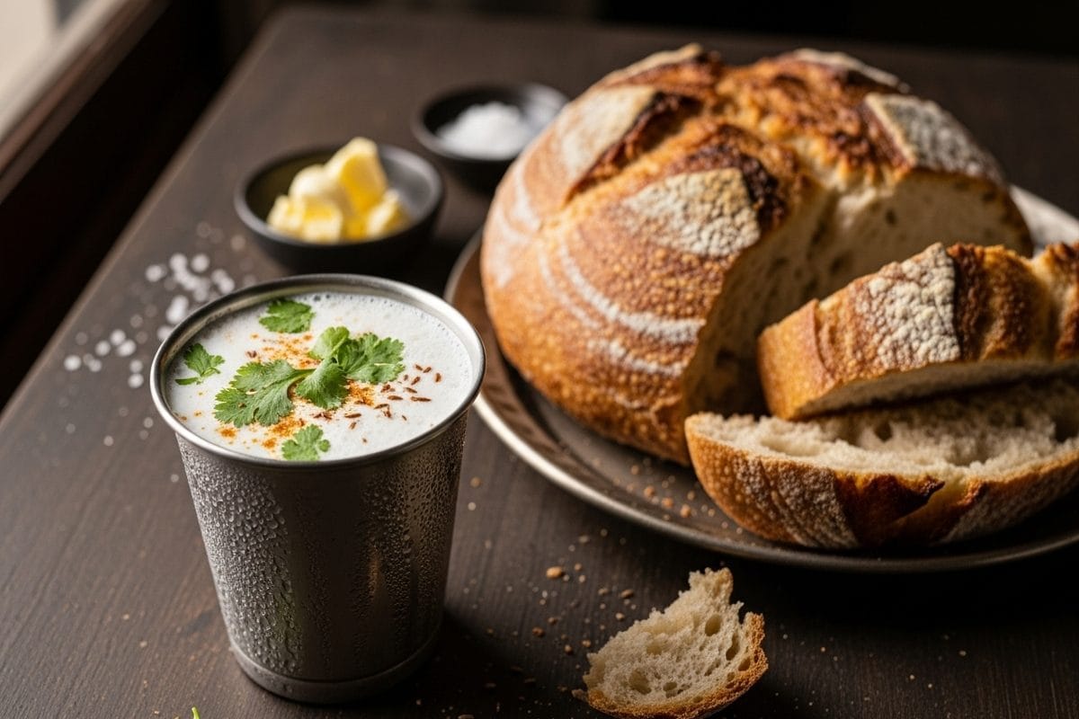 गाजियाबाद में गर्मी का सुपरहिट कॉम्बो, छाछ और मक्खन ब्रेड की धूम, देखें वीडियो