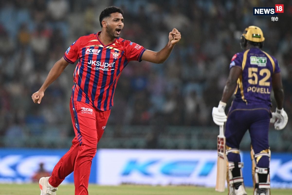 मोहसिन खान ने रफ्तार से बरपाया कहर, केकेआर की आधी टीम को अकेले निपटाने वाला ये स्टार कौन?