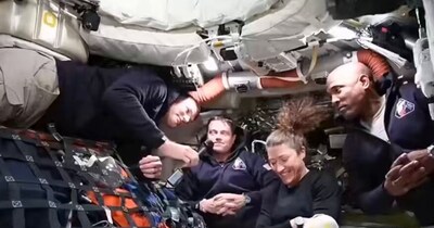 नासा ने वीडियो में क्रिस्टीना को यह कहते हुए दिखाया कि ‘मैं ही स्पेस प्लंबर हूं.