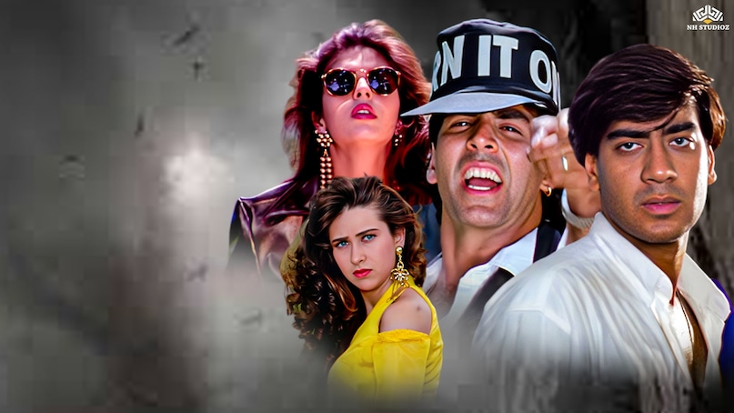 Ajay Devgn and Karisma Kapoor Hit Movies, Jigar 1992 Movie Box Office Records, Suhag 1994 Blockbuster Film Success, Shaktiman Ajay Devgn Karisma Chemistry, Dhanwan 1993 Musical Hit Bollywood, अजय देवगन और करिश्मा कपूर की सुपरहिट फिल्में, जिगर 1992 फिल्म बॉक्स ऑफिस रिकॉर्ड, सुहाग 1994 ब्लॉकबस्टर फिल्म सफलता, शक्तिमान अजय देवगन करिश्मा केमिस्ट्री, धनवान 1993 म्यूजिकल हिट बॉलीवुड