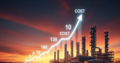 सऊदी अरब की आरामको ने कच्‍चे तेल पर प्रीमियम 8 से 10 गुना बढ़ा द‍िया है. (AI Image)