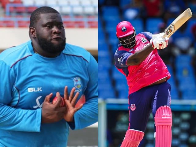 22 छक्के, 17 चौके और T20 में 200, 140 किलो वजनी क्रिकेटर का 'विकराल रूप'