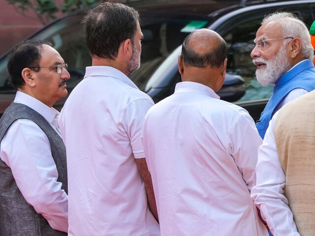 जब संसद में आमने-सामने आए राहुल-PM मोदी, खूब हुई बात, देखें वीडियो