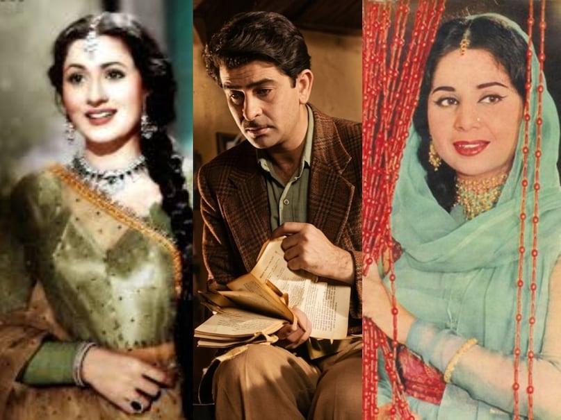 Kedar Sharma, Kedar Sharma Lucky Chawani, Raj Kapoor, Madhubala, Geeta Bali, Bharat Bhushan and music director Roshan, केदार शर्मा, केदार शर्मा लकी चवन्नी, राज कपूर, मधुबाला