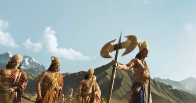 'रामायण' के एक सीन में रणबीर कपूर. (फोटो साभारः यूट्यूब वीडियोग्रैब)