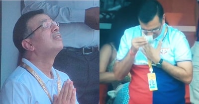 संजीव गोयनका का रिएक्शन वायरल. 