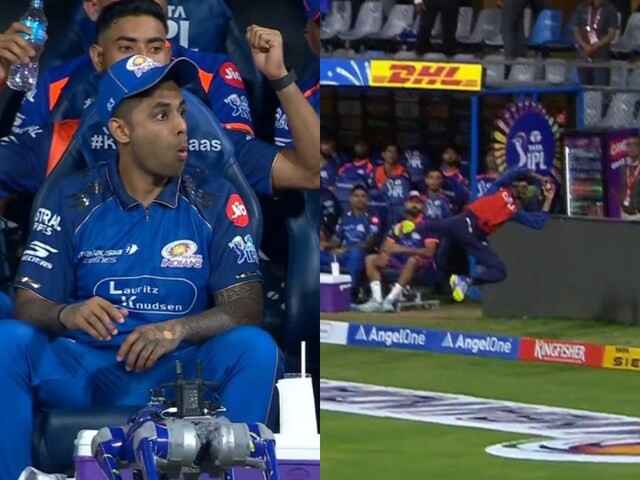 'Iyer magic' in Wankhede...Shreyas took an impossible catch by flying in the air