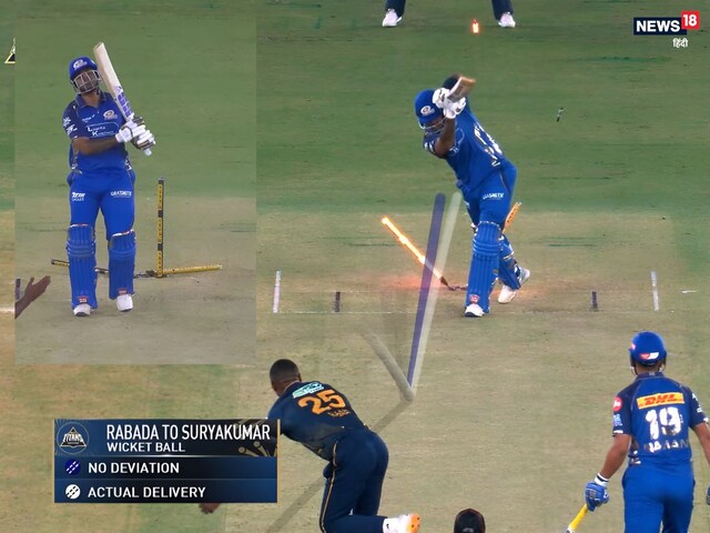 Suryakumar Yadav has grown old! Rabada's missile-like ball ended the game