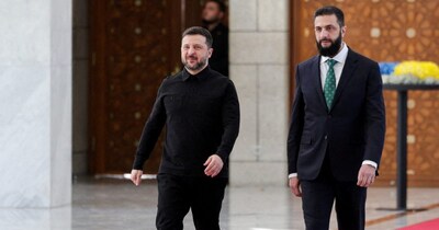 सीरिया पहुंचे जेलेंस्की.