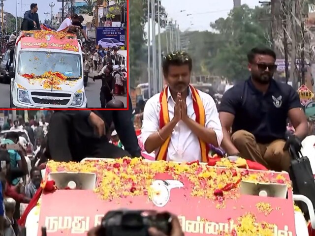 रैली के बीच सिक्योरिटी गार्ड पर भड़के थलापति विजय, वीडियो वायरल