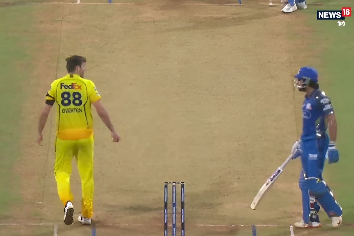 तिलक वर्मा और जेमी ओवरटन की हुई लड़ाई, लाइव मैच में एक-दूसरे को जमकर सुनाया