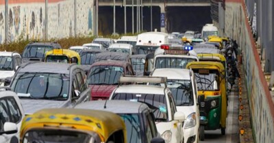 दिल्‍ली से वापसी में भैंरो मार्ग की ओर टनल में लगता है जाम. संकेतिक फोटो.