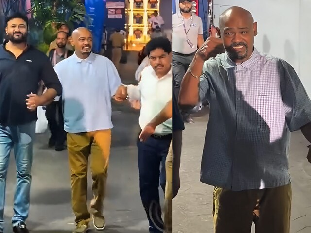 Unable to even walk on his own, Kambli reached to watch MI vs SRH match with the help of others