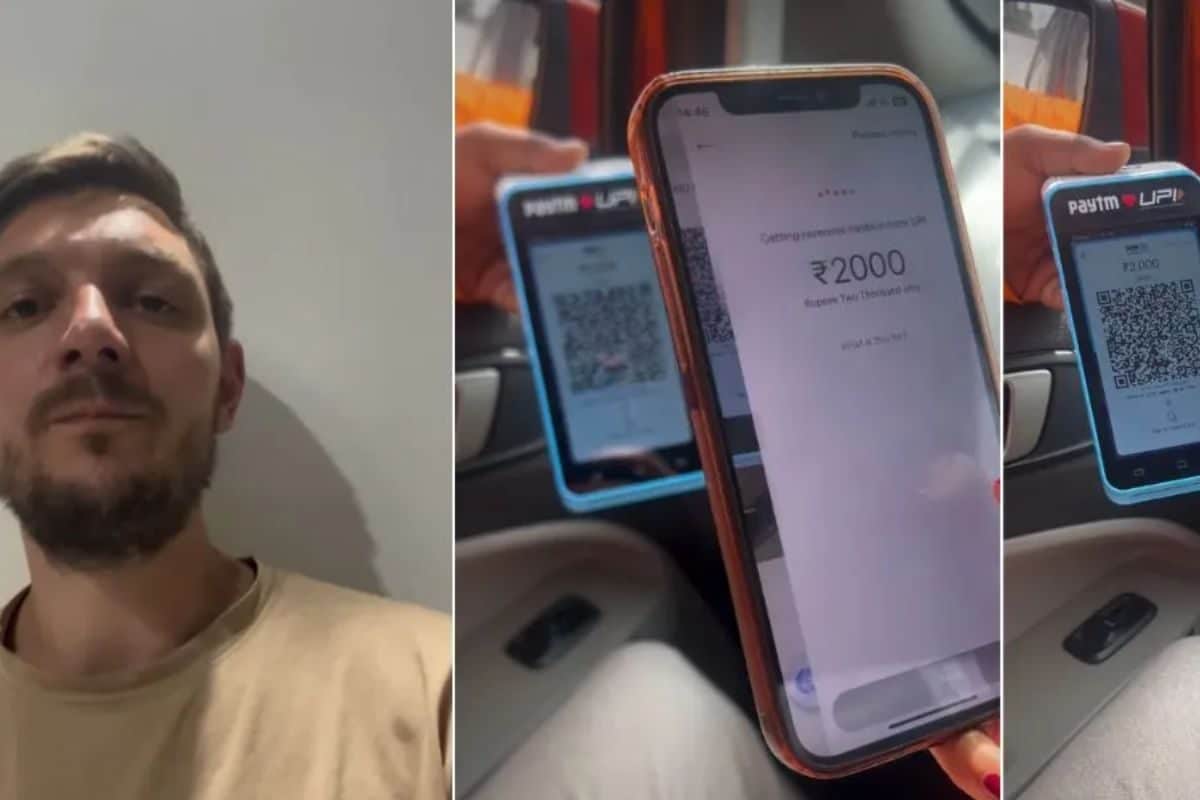 भारत का UPI देख जर्मन टूरिस्ट हैरान-बोला ये तो जादू है! सोशल मीडियो पर रिएक्शन हो रहा वायरल!