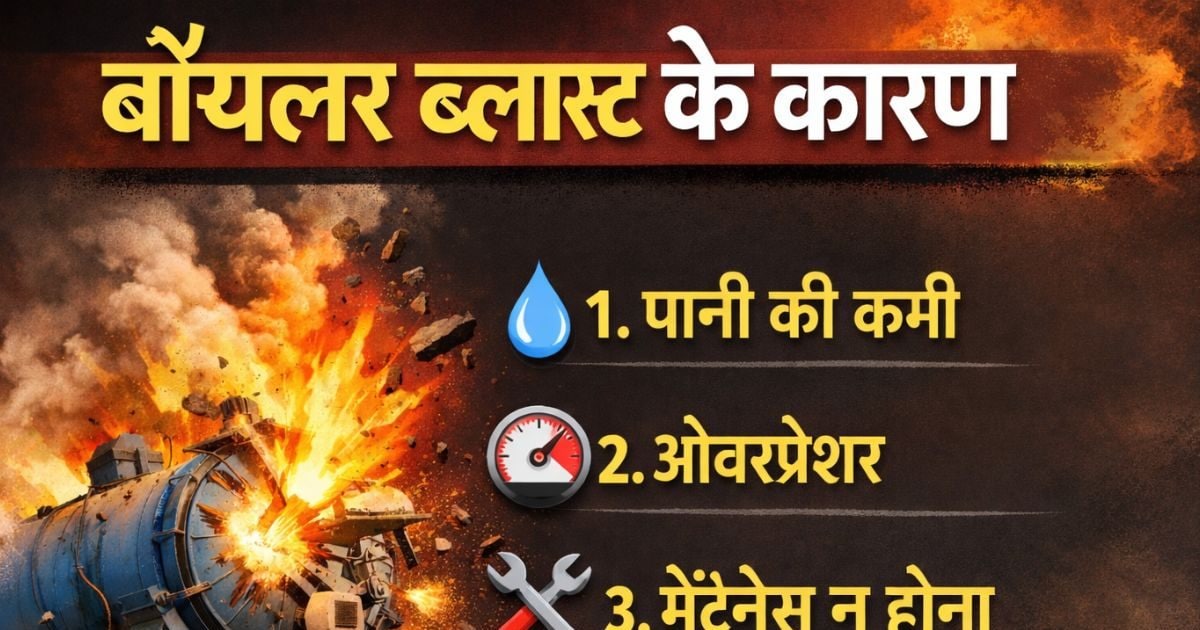 आखिर क्यों बार-बार मौत का सामान बन रहे फैक्ट्रियों के बॉयलर? जानिए सारे कारण