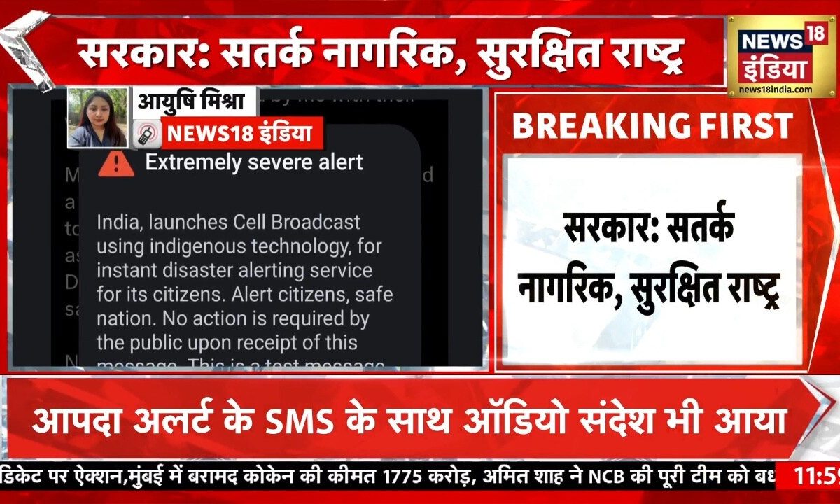 आपके भी मोबाइल पर बजा सायरन, क्या आ रही कोई आपदा, एक्सपर्ट से समझें अलर्ट मैसेज की वजह