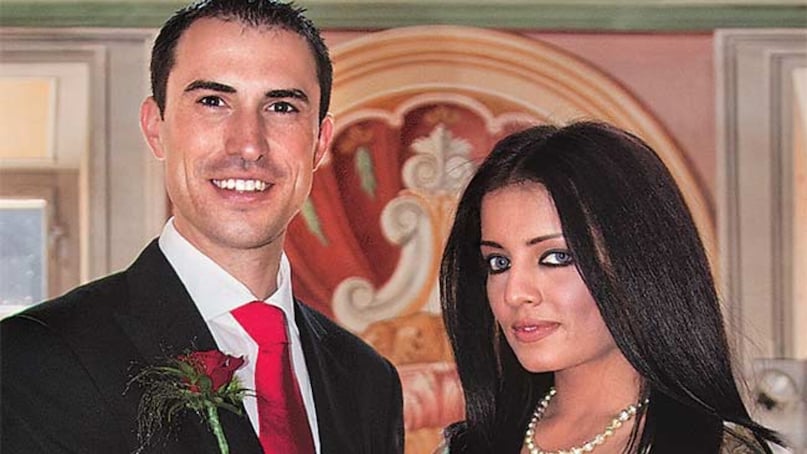 Celina Jaitly, Peter Haag