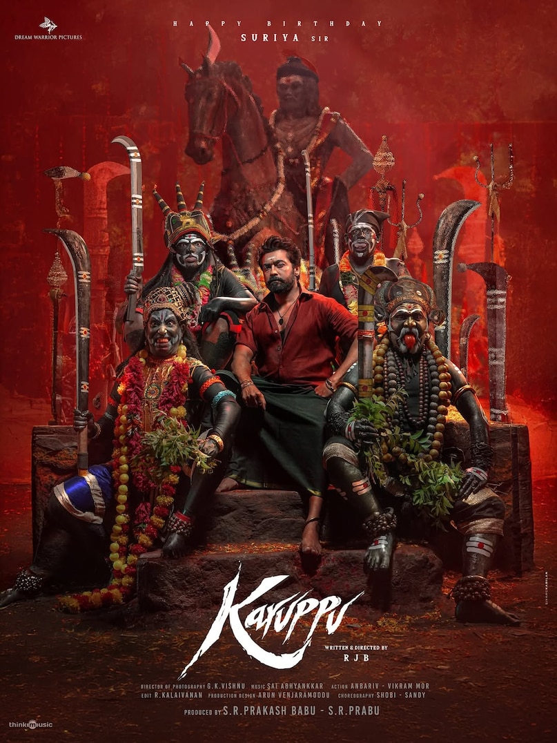  Karuppu: Starring Suriya, Trisha Krishnan and RJ Balaji, Karuppu is a Tamil action film helmed by RJ Balaji. The film hit the theatres on May 14. 
