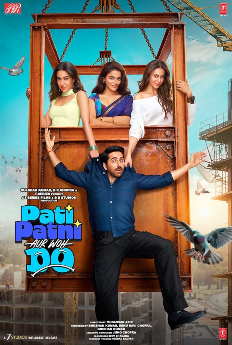 Pati Patni Aur Woh Do: The film serves as a spiritual sequel to the 2019 film Pati Patni Aur Woh. Starring Ayushmann Khurrana, Wamiqa Gabbi, Sara Ali Khan, and Rakul Preet Singh, the film is a situational comedy in its purest, most classic form. The film will release on May 15. 
