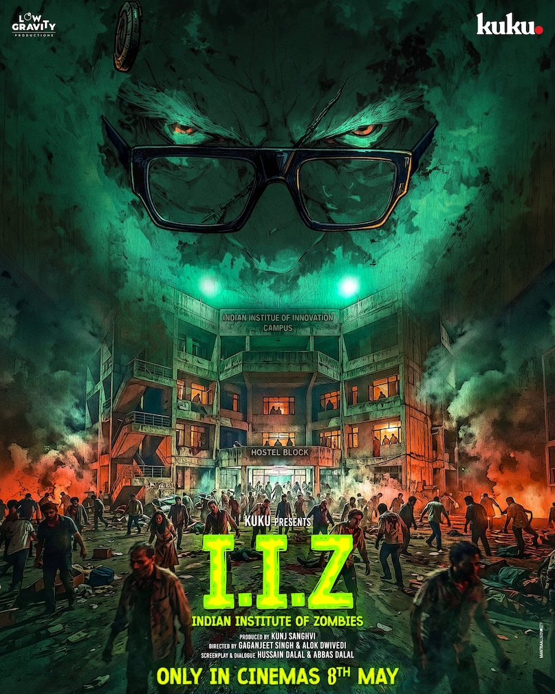  IIZ: Indian Institute Of Zombies: This horror-comedy revolves around a sudden zombie outbreak at a prestigious Indian engineering campus. Directed by Alok Kumar Dwivedi and Gaganjeet Singh, the film features Mohan Kapur, Ranjan Raj, Shivani Paliwal, Shantanu Anam, and Jessey Lever in key roles. The movie is set to hit theatres on May 15.