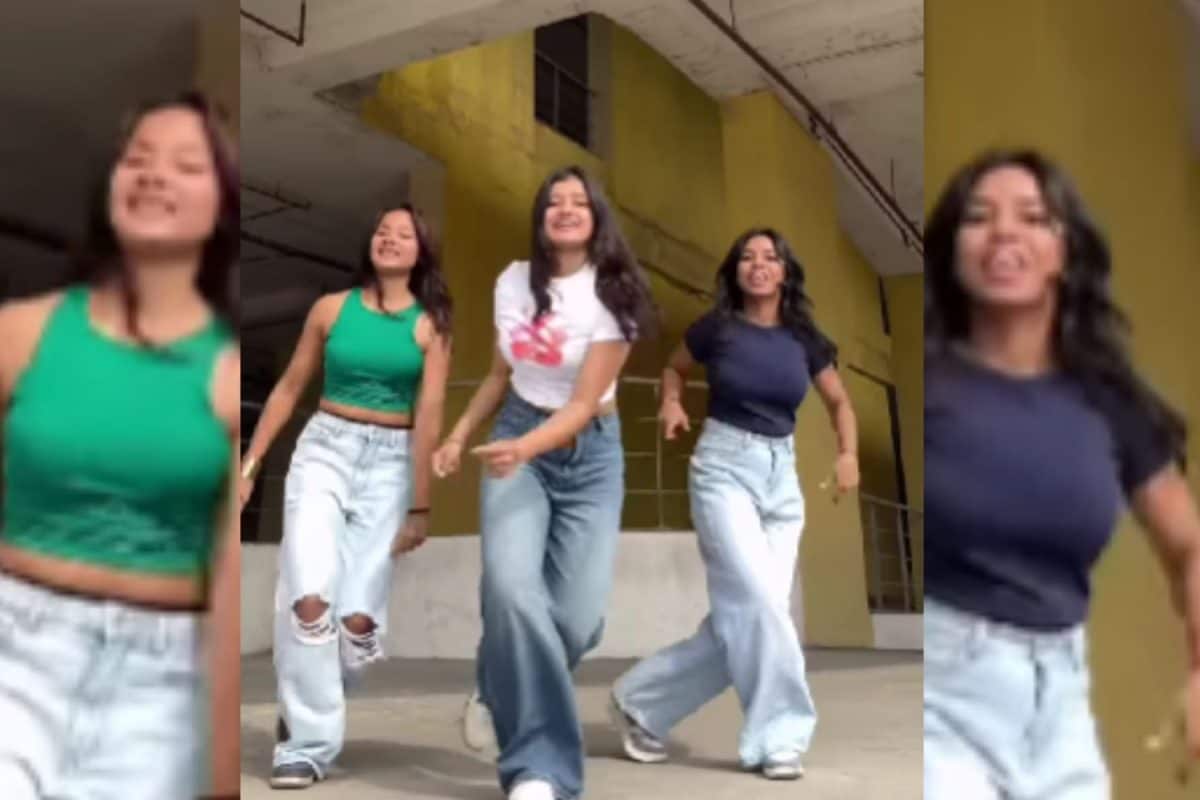3 लड़कियों ने 'Dance Pe Chance' गाने पर किया तड़कता-भड़कता डांस, एनर्जी देख झूम उठे लोग!