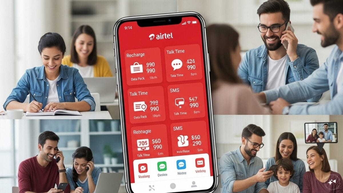 Airtel प्लान! एक रिचार्ज में Netflix, ZEE5, JioHotstar और फ्री कॉलिंग, रोज 2GB डेटा भी