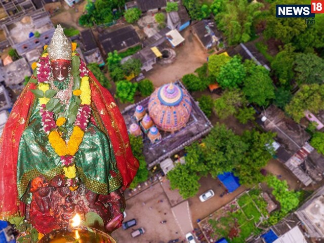 देवी काली का 700 साल पुराना मंदिर, लाल-पीला तिरछा बांधने से पूरी होती है चाहत