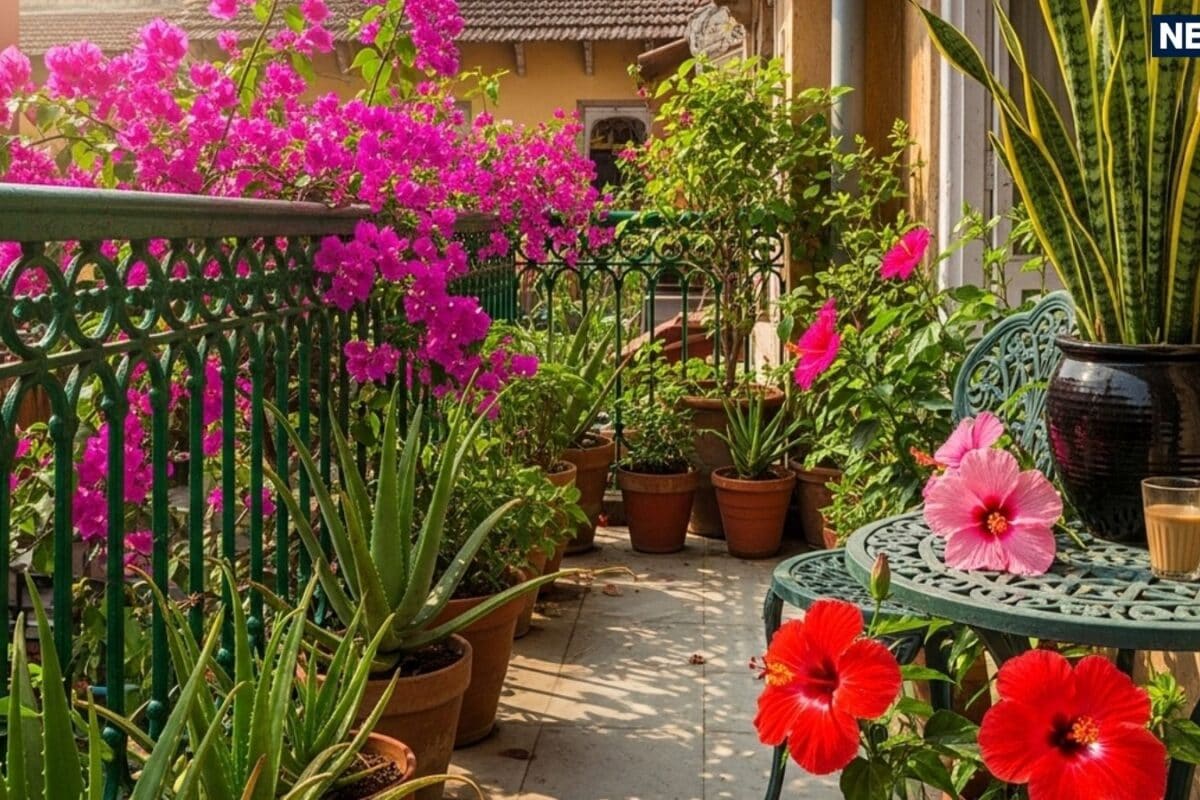 गर्मी और लू से बालकनी के झुलस रहे हैं पौधे, ये भारतीय पौधे 45°C तापमान में भी रहते हैं जिंदा