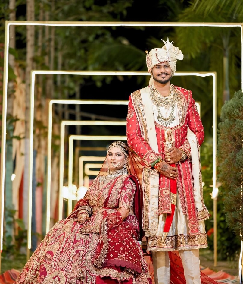 bhojpuri actress shalu singh, shalu singh wedding, shalu singh sushmit rajput wedding, shalu singh sushmit rajput wedding photos, शालू सिंह, सुष्मित राजपूत, शालू सिंह वेडिंग, शालू सिंह सुष्मित राजपूत शादी, शालू सिंह सुष्मित राजपूत वेडिंग तस्वीरें