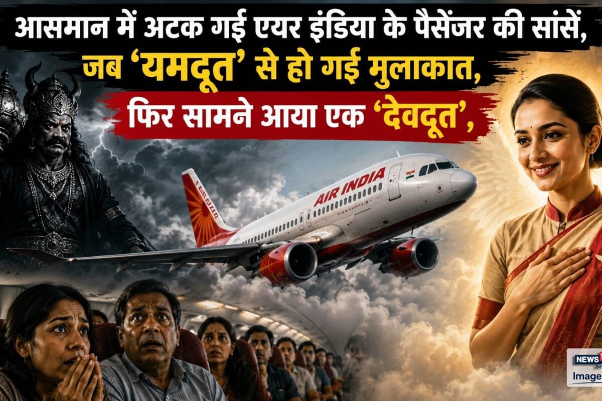 आसमान में अटक गईं पैसेंजर की सांसें, जब ‘यमदूत’ से हो गई मुलाकात, फिर सामने आया एक ‘देवदूत’, वापस मिला जीवन