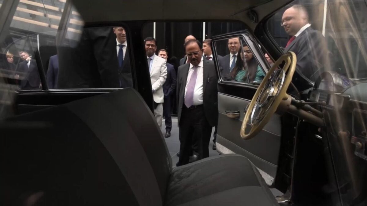 NSA Ajit Doval reaches the 'Black Beast' of the world's first space hero