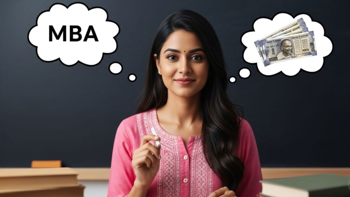 Best MBA Courses for Teachers: स्कूल में बच्चों को पढ़ाकर नहीं चल पा रहा घर? इन MBA कोर्स से डबल होगी सैलरी Best MBA Courses for Teachers: स्कूल में बच्चों को पढ़ाकर नहीं चल पा रहा घर? इन MBA कोर्स से डबल होगी सैलरी