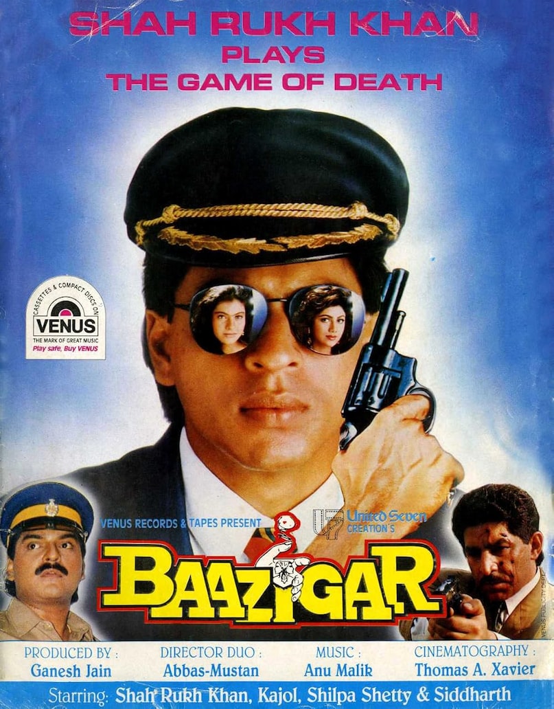 Shah Rukh Khan Bazigar, Bobby Deol Soldier, 90s Bollywood Action Thriller, Box Office Blockbuster Movies, Abbas Mustan Cult Movies, शाहरुख खान बाजीगर, बॉबी देओल सोल्जर, 90 के दशक की ब्लॉकबस्टर, अब्बास मस्तान थ्रिलर फिल्में, बॉलीवुड सस्पेंस फिल्में Shah Rukh Khan Bazigar, Bobby Deol Soldier, 90s Bollywood Action Thriller, Box Office Blockbuster Movies, Abbas Mustan Cult Movies, शाहरुख खान बाजीगर, बॉबी देओल सोल्जर, 90 के दशक की ब्लॉकबस्टर, अब्बास मस्तान थ्रिलर फिल्में, बॉलीवुड सस्पेंस फिल्में