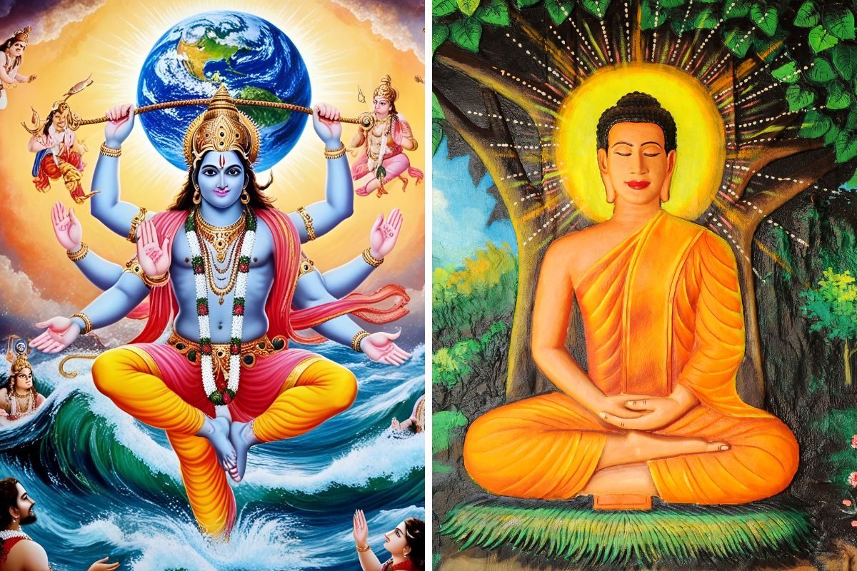क्या बुद्ध वास्तव में भगवान विष्णु के अवतार थे या खतरे को देखते हुए हिंदू धर्म ने उन्हें अपना लिया?