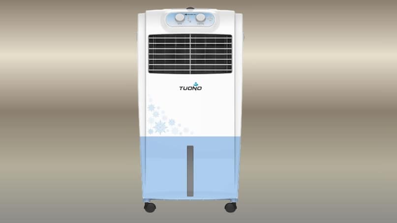 Havells Tuono Personal Air Cooler- Havells Tuono पर्सनल एयर कूलर मॉडर्न घरों और छोटे कमरों के लिए एक कॉम्पैक्ट और एनर्जी-एफिशिएंट कूलिंग समाधान है. इसमें पावरफुल एयर डिलीवरी और हाई-क्वालिटी हनीकॉम्ब कूलिंग पैड दिए गए हैं, जो गर्मियों में प्रभावी कूलिंग प्रदान करते हैं. इसका स्टाइलिश और पोर्टेबल डिजाइन इसे बेडरूम, स्टडी रूम और ऑफिस स्पेस के लिए उपयुक्त बनाता है. यह कूलर इन्वर्टर कम्पैटिबिलिटी के साथ आता है. कीमत - ₹6,490