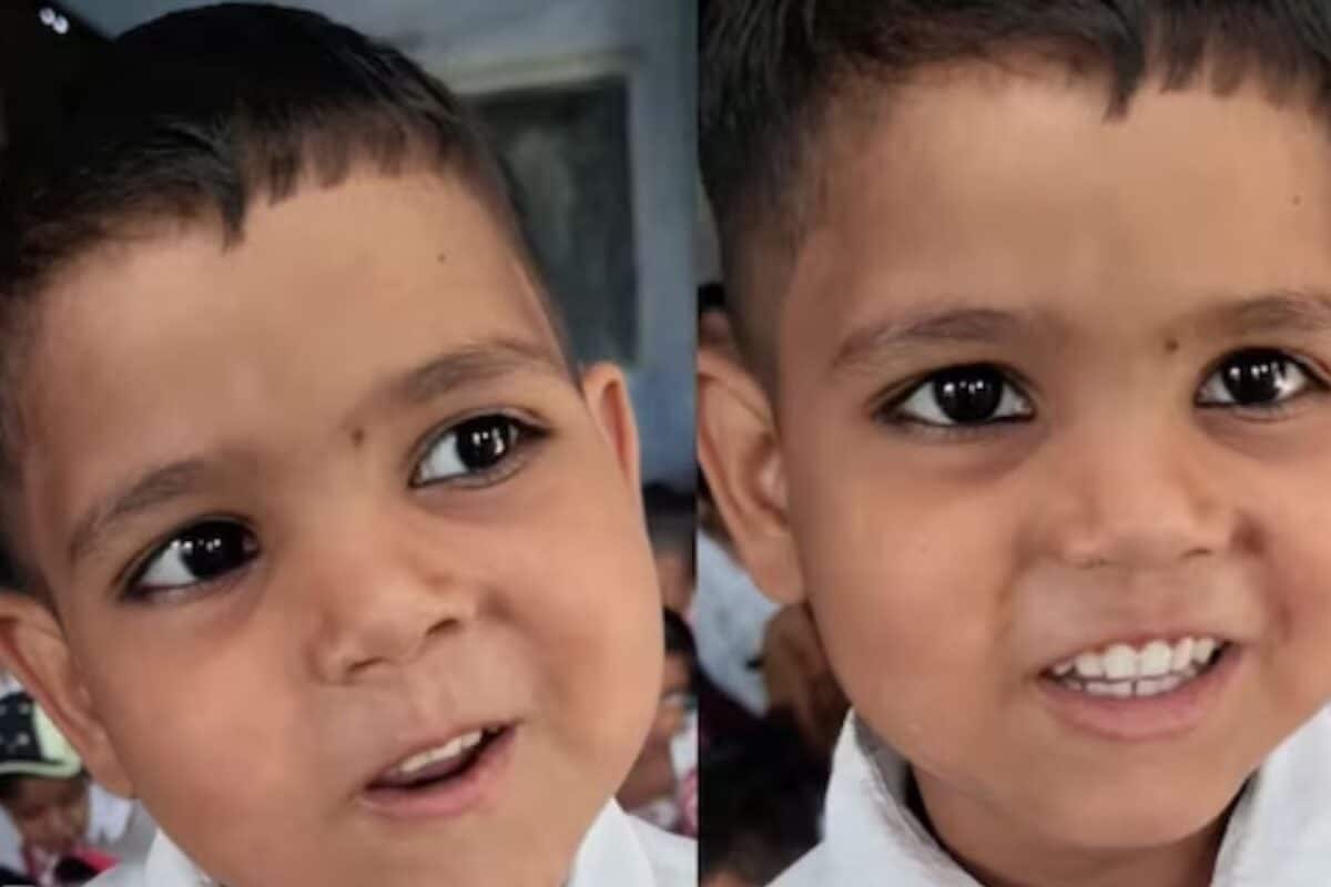 स्कूल के बच्चे ने मास्टर जी को किया रोस्ट, 'टीचर तो बॉडीबिल्डर लेकिन पत्नी मोटी...,' वीडियो देख लोग नहीं रोक पाए हंसी